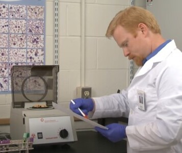 Клиника лечения наркозависимости в Дорогобуже Врач в кабинете клиники